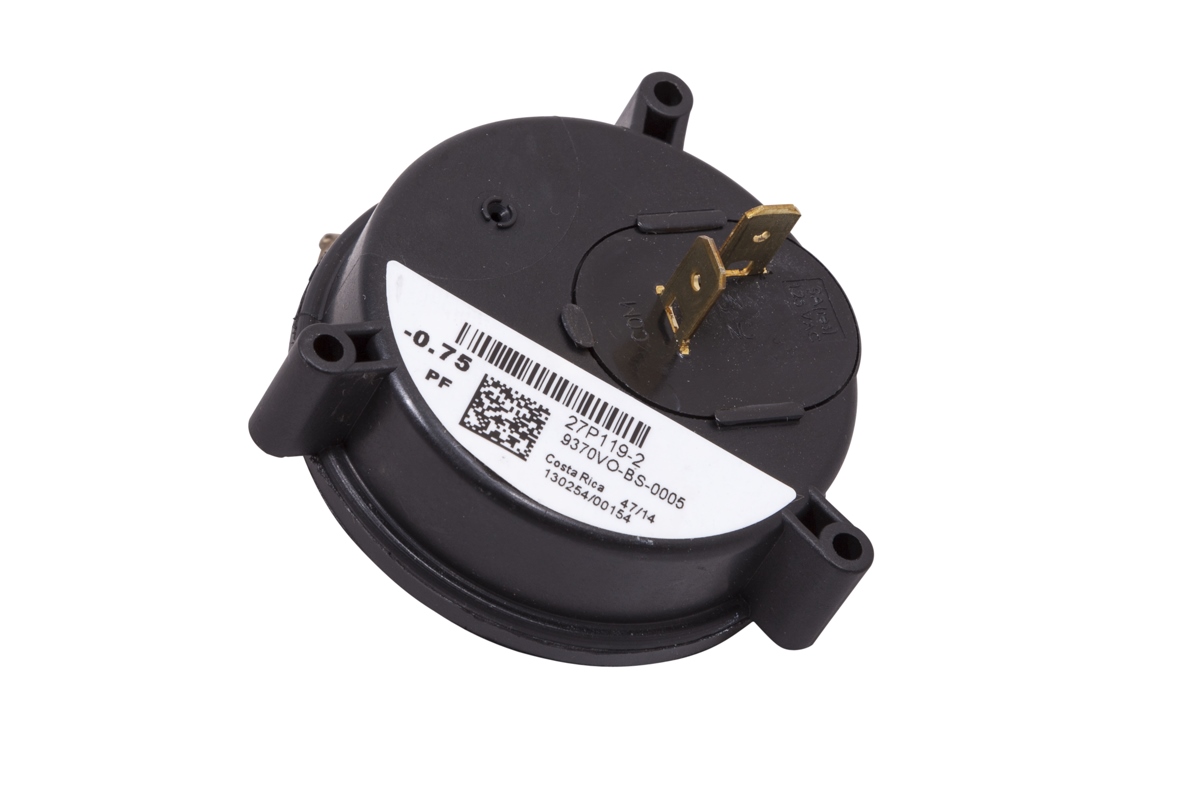 AO SMITH 100110820:K,SWITCH,AIR PRESSURE,1.42inch (replaces 9006017015, 184955-002, 185110-002, 185331-001, 100045411, 100045677, 100045920)