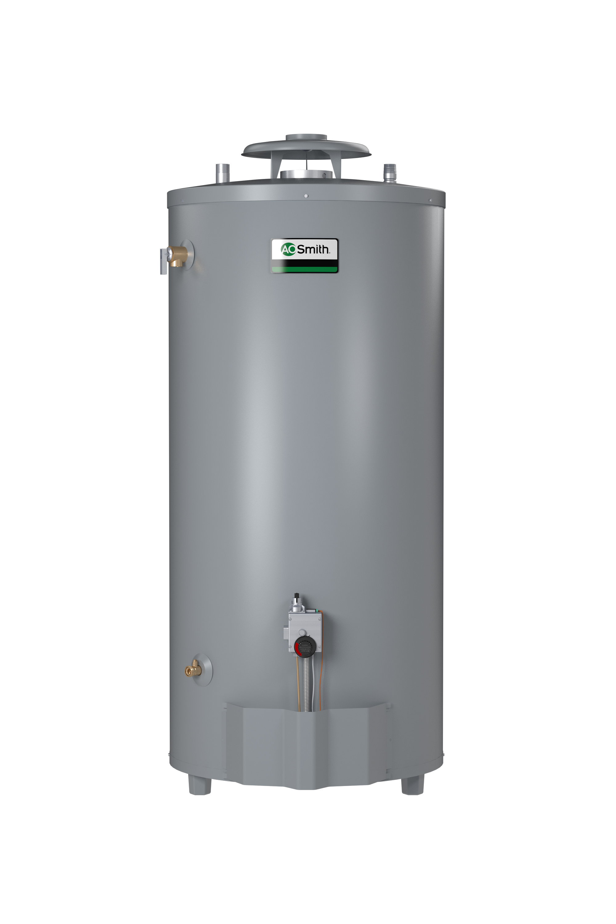 AO SMITH BT-100: 98 GALLON, 75,100 BTU,  4inch VENT, CONSERVATIONIST SINGLE FLUE, NATURAL GAS COMMERCIAL WATER HEATER