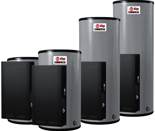 RHEEM E12A-3-G: 13 GALLONS, 3 KW, 208 VOLT, 1 PHASE, 15 AMPS, ASME ELECTRIC WATER HEATER, POWERPACK WITH SENTINEL DIAGNOSTIC SYSTEM
